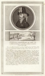 Porträtt av Francois de Charette
