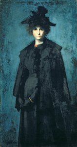 Porträtt av Madame Laura Leroux
