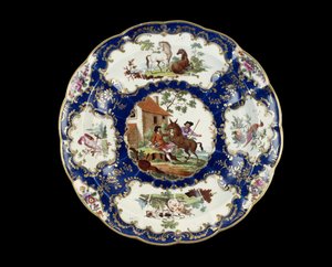 Runt fat, 1768-1770 (steatitiskt porslin)