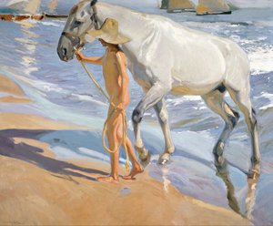 Tvätta hästen, 1909