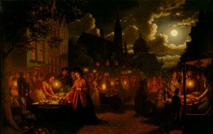 Månbelyst marknad, 1874
