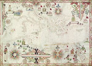 Karta över Medelhavet, 1625