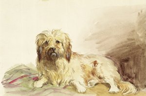 Konstnärens hund, ca 1860