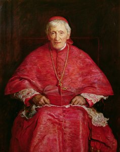 Porträtt av kardinal Newman (1801-90)