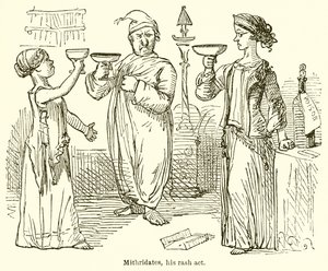 Mithridates, hans förhastade handling