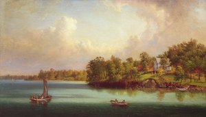 Sommardag på sjön, c.1880