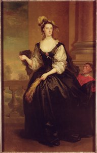 Porträtt av Anne Howard, Lady Yonge