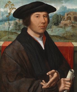 Porträtt av en man, 1528-29