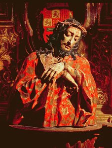 Ecce Homo (polykromt trä)