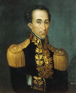 Porträtt av Simon Bolivar, 1831