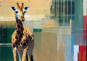 Djur: giraffer 4