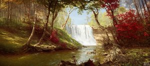 JJM återskapar Bierstadt-A: Minnehaha Falls
