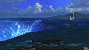 JJM återskapar Bierstadt-A: Niagara Falls (med segelfartyg)