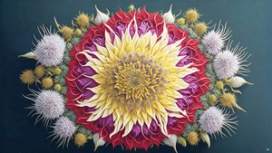 mandala: Tistel med blomelement_01