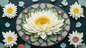 mandala: näckrosor elements_01