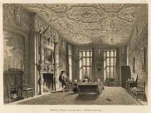 Salongen, Aston Hall, Warwickshire