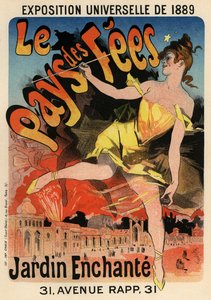 Affisch The Land of Fairies, 1889