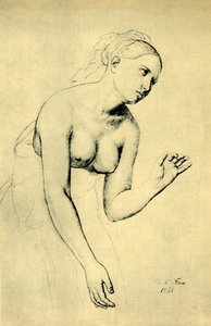 Halvnaken kvinna, 1821, 1943.