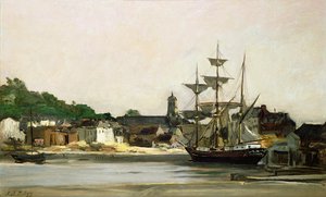 Havnen i Honfleur swed