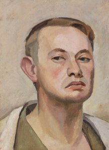 Självporträtt, ca. 1925.