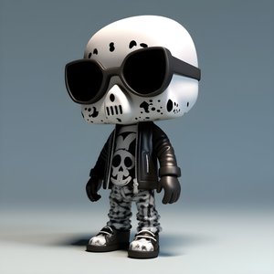 Chibi litet skelett 3