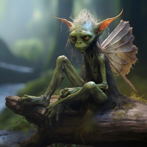 Helkroppsskiss av en Pixie 2