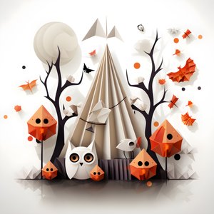 Gratulationskort för Halloween 2