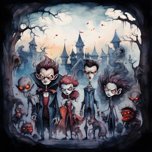 Halloween med vampyrer och varulvar 1