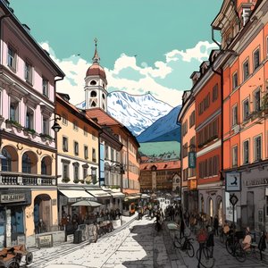 Innsbruck, tecknad film 3