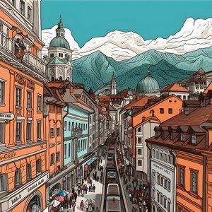 Innsbruck, tecknad film 4