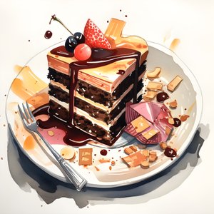 Chokladkola rabarberkaka 3