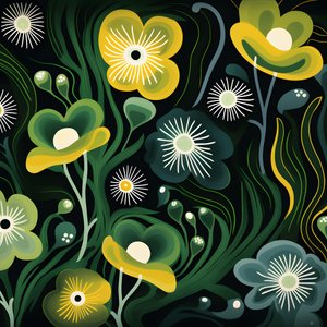 samtida abstrakta former Marimekko 1
