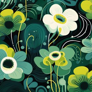 samtida abstrakta former Marimekko 3