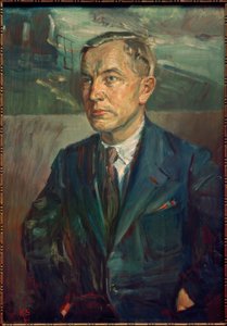 Porträtt av Alf Schultes