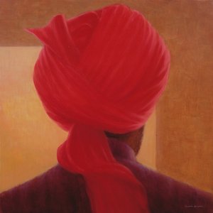 Röd turban på bärnsten, Deoghar