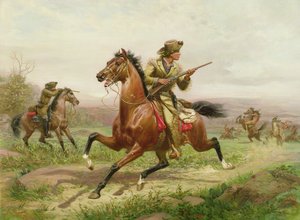 Buffalo Bill slåss mot indianerna