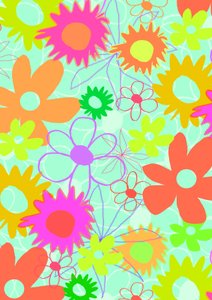 Blandade blommor (digitala)