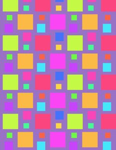 Flerfärgade kvadrater, 2011 (digital)