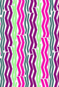 Zig Zag Stripes, 2014 Digital Media