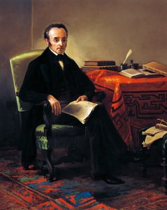 Porträtt av Silvio Pellico (Saluzzo