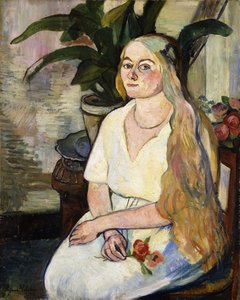 Porträtt av Germaine Utter, 1922