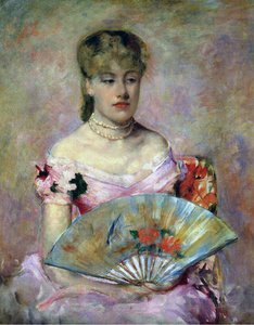Porträtt av Anne Charlotte Gaillard, ca 1880