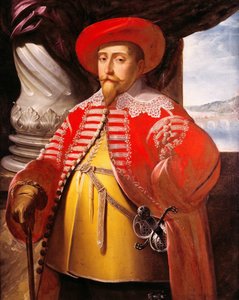 Porträtt av Gustavus Adolphus, 1632