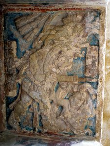 Lintel, sen klassisk period (600-900 e.Kr.)