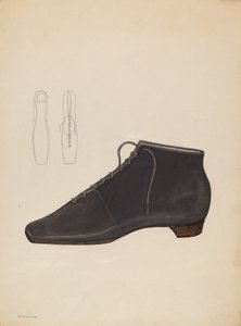 Kvinnors sko, ca. 1936.