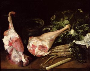 Köksbord, stilleben
