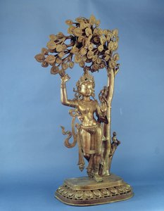 Buddhas födelse (mässing)