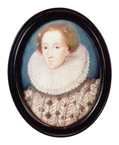 Miniatyr av drottning Elizabeth I