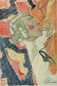 Porträtt av Nikolai Evreinov 1879-1953