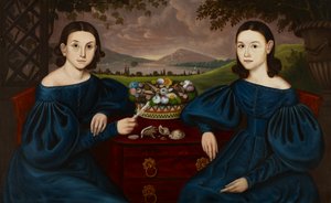 Ann och Eliza Dusenberry, 1838